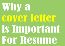 It is not a response to a specific job posting. Why A Cover Letter Is Important To Find Job Knowledgeidea