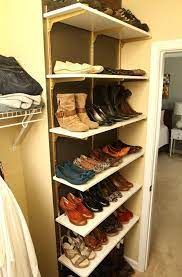 Diy shoe storage for small closet. 10 Clever And Easy Ways To Organize Your Shoes Diy Shoe Rack Shoe Rack Closet Shoe Shelves