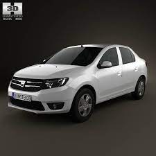 3d Model Of Dacia Logan Ii Sedan 2013