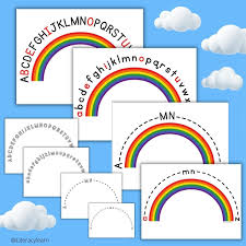 An alphabet arc is a visual aid that is used when teaching children or older students the alphabet. Alphabet Arc 8 Free Printable Mats How To Use Them Literacy Learn