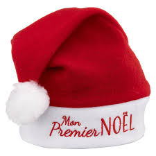 Bonnet Mon premier Noël - 26 x 31,5 cm