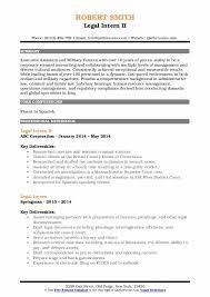Get this free cv template for an internship in word. Legal Intern Resume Samples Qwikresume