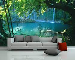 Bilderdepot24 Self Adhesive Photo Wallpaper Wall Mural Quot Waterfall Quot 90 55 Inch X 59 06 Inch Manufacturer Floor Murals Wall Murals Mural Wallpaper