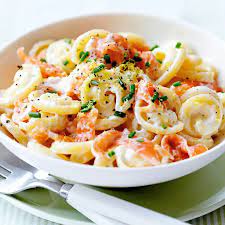 Creamy Smoked Salmon And Lemon Pasta Recipe Yummly Recipe Salmon Pasta Recipes Lemon Pasta Smoked Salmon Pasta Recipes