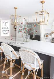 Diy glass gel pendant lighting | high end lighting idea on a budget! Height Spacing Of Pendant Lights Over A Kitchen Island My Must Have Tips Driven By Decor