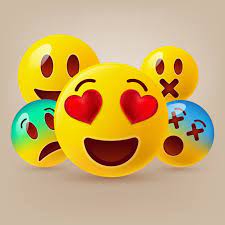 Premium Vector | Cute emoticons set