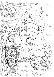 Ocean Fish Coloring Page Fish Coloring Page Coloring Pages Coloring Books