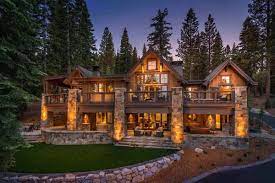 Using the highest quality materials and products from local suppliers, our homes were green before it was popular. Rustic Mountain Home In Tahoe Offers Sophisticated Style And Warmth