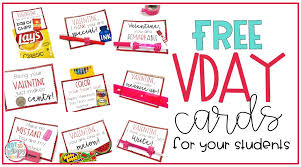 This card can be made for any favorite person or relation, send your request through the. Free Valentines For Your Students Not So Wimpy Teacher