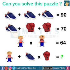 Take free online math courses from mit, asu, and other leading math and science institutions. Maths At Your Fingertips Only Genius Can Solve This Tricky Puzzle Can You Check Answer And Solution Http Tricks Quickermaths In Boy Shoes Boxing Gloves Puzzle Puzzle Puzzlechallenge Mathsatyourfingertips Mathematics Facebook
