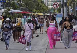 Life moves at a leisurely pace in north beach, the relaxed miami beach neighborhood that runs from 60th street up to the town of surfside. Miami S South Beach Confronts Disastrous Spring Break Pittsburgh Post Gazette
