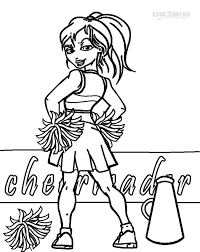 ⭐ free printable hello kitty coloring book. Cheerleading Coloring Pages Cool2bkids Coloring Home