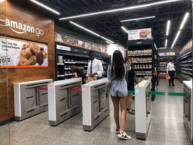 Image result for amazon go store"