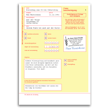 Hier finden sie free printable vorlagen für jungs und mädchen. Einladungskarten Zum Geburtstag Als Krankschreibung Krankmeldung Einladung Ebay
