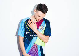Nike manchester city fc fc stadium jersey outdoor green 2019 Manchester City Celebration Jersey Nike News