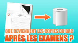 Toutefois, les copies étant anonymes, les conséquences sont nulles. Ou Vont Les Copies Du Bac Apres Les Examens Youtube