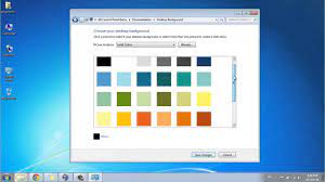 Underneath choose your picture, click on one of the options or click browse to. How To Change Desktop Background To A Plain Or Solid Color Youtube