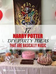 17 Harry Potter Diy Party Ideas That Are Basically Magic Xo Katie Rosario Harry Potter Diy Harry Potter Theme Party Harry Potter Decor