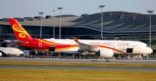 China, hong kong, lantrau, hk intairpot, tung gairoad, l2 cnachouse, 12. Hong Kong Airlines A350 900 B Lga Parked At Hkg Vhhh Hong Kong Airlines New Jet Airlines