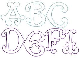 Plantillas de letras del abecedario (grandes) para imprimir y recortar. Molde De Letras Grandes Y Originales Recrear Manualidades Arte