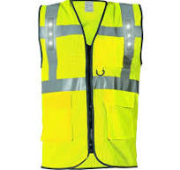 GILET Haute Visibilité Classe 2 à LED SAFARI - T2S