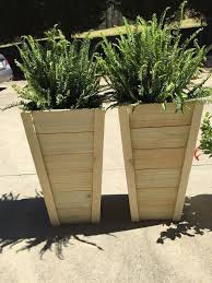 20 Tall Planters Outdoor Planter Boxes Tall Outdoor Planters Tall Planters