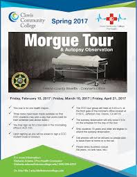 Don T Miss The Upcoming Morgue Tour At The Fresno County Sheriffs Coroner S Office On Friday February 10 2 Counseling Office Science Student College Health