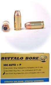 Tested with a glock 42. 380 Auto P Pistol Handgun Ammunition