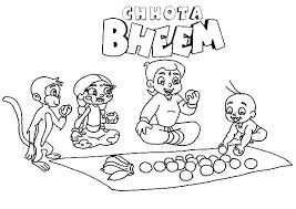 How to color chutki from chhota bheem coloring pages. Pin On Quick Saves