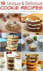18 Deliciously Unique Cookie Recipes Cookie Recipes Unique Cookie Recipes Unique Cookies