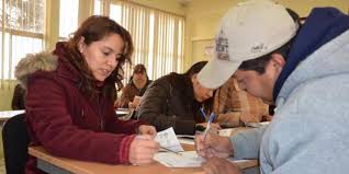 Sign up (inscribirse) 
Did you sign up for the English exam?