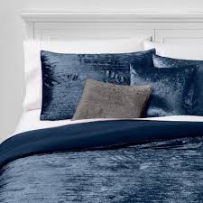 Check spelling or type a new query. Cortina Full Queen 5pc Crinkle Velvet Comforter Sham Set Indigo Blue Velvet Comforter Bedding Sets Blue Velvet Bedding