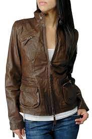 I Found Women Brown Leather Jacket Women S Leather Coat Women Brown Leather Jacket Rea Leather Jackets Women Leather Coat Womens Leather Jacket Women Brown