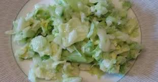 Eisbergsalat Mit Gurke Rezept Rezepte Eisbergsalat Eisbergsalat Rezept