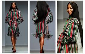 Kenya's tourism industry received a major boost after british supermodel naomi campbell agreed to become an ambassador for the industry. Kenyans Eager To Claim Naomi Campbell After She Struts The Catwalk In Kenyan Flag Colors Dress The Sauce