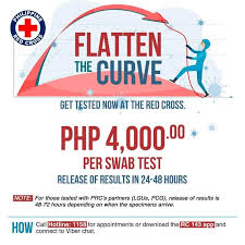 Philippine Red Cross On Twitter For Groups And Individuals Needing Pcr Swab Test You May Get In Touch With The Philippine Red Cross Molecular Laboratory Each Swab Test Costs Php 4 000 And Results