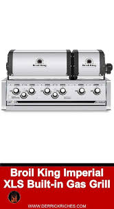 broil king imperial xls built in gas