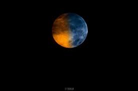 This is a super blood moon, where the moon appears reddish orange and also very large. What S A Blue Moon And When Is The Next One Astronomy Essentials Earthsky