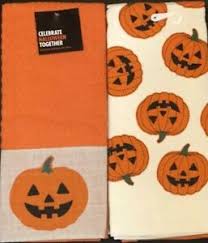 List of top 10 kitchen towels help you to make your kitchen clean and hygienic. Set Of 2 Halloween Cheerful Smiling Pumpkins Cotton Terry Dish Tea Towels Ebay