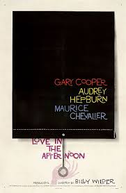 Cinematerial website online archive of movie posters, covers, logo's. File Love In The Afternoon 1957 Movie Poster Jpg Wikimedia Commons