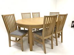 Maybe you would like to learn more about one of these? Ikea Light Oak Oval Extending Dining Table With One Fold Away Additional Leaf 166cm X 115cm