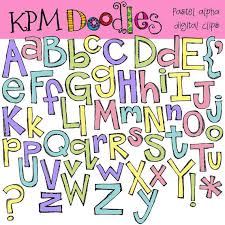 Kpm Pastel Alpha Digital Clip Art Etsy Digital Clip Art Clip Art How To Draw Hands