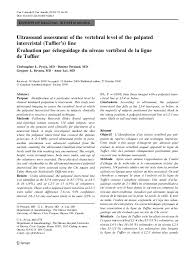 Choosing where to position the topic sentence depends not only on your audience and . Pdf Ultrasound Assessment Of The Vertebral Level Of The Palpated Intercristal Tuffier S Line Anne Lui And Christopher Pysyk Academia Edu