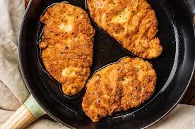 Simple Fried Chicken Breast Cutlets Recipe