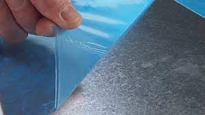 The tape used should bond sufficiently and be age resistant while not leaving any residue upon removal. Metal Surface Protection Films Protect Coated And Uncoated Metals Pregis