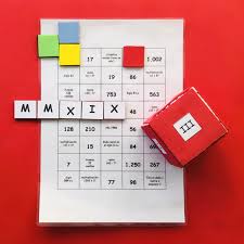 La mayor variedad de juegos de mesa gratis. Juego De Mesa Casero Para Que Los Ninos Aprendan Los Numeros Romanos