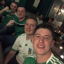 Kevin Madden, Dean O'Neill, Thomas Madden and Alan Walsh preparing to watch  the All Ireland final in Sydney where it's now Monday morning!
