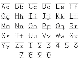Free Printable Alphabet Letter Chart Alphabet Charts