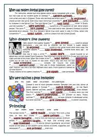 Passive Inventors And Inventions Worksheet Free Esl Printable Worksheets Made By Teachers Teaching English Grammar Passive Inventions