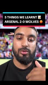 5 Things We Learnt from Arsenal's 2-0 Victory Against Wolves